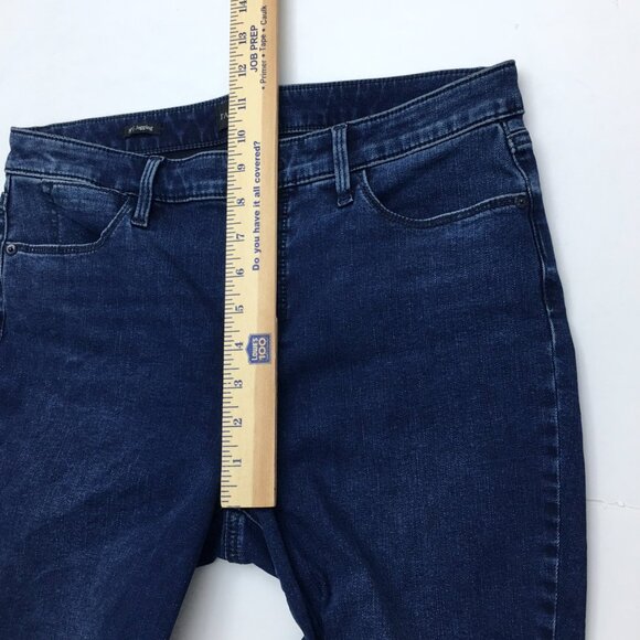 Talbots Women's Jeans Stretch Jeggings Dark Wash size 8P length 26.5" - Picture 5 of 8